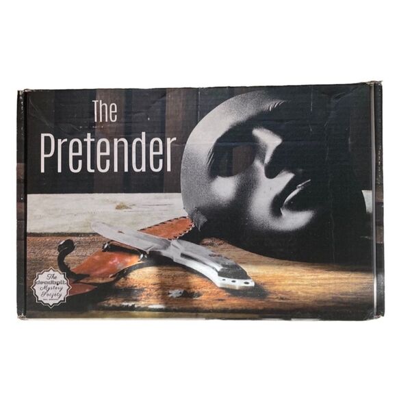 Deadbolt Mystery Society Game The Pretender Murder Mystery New Sealed - Picture 1 of 6